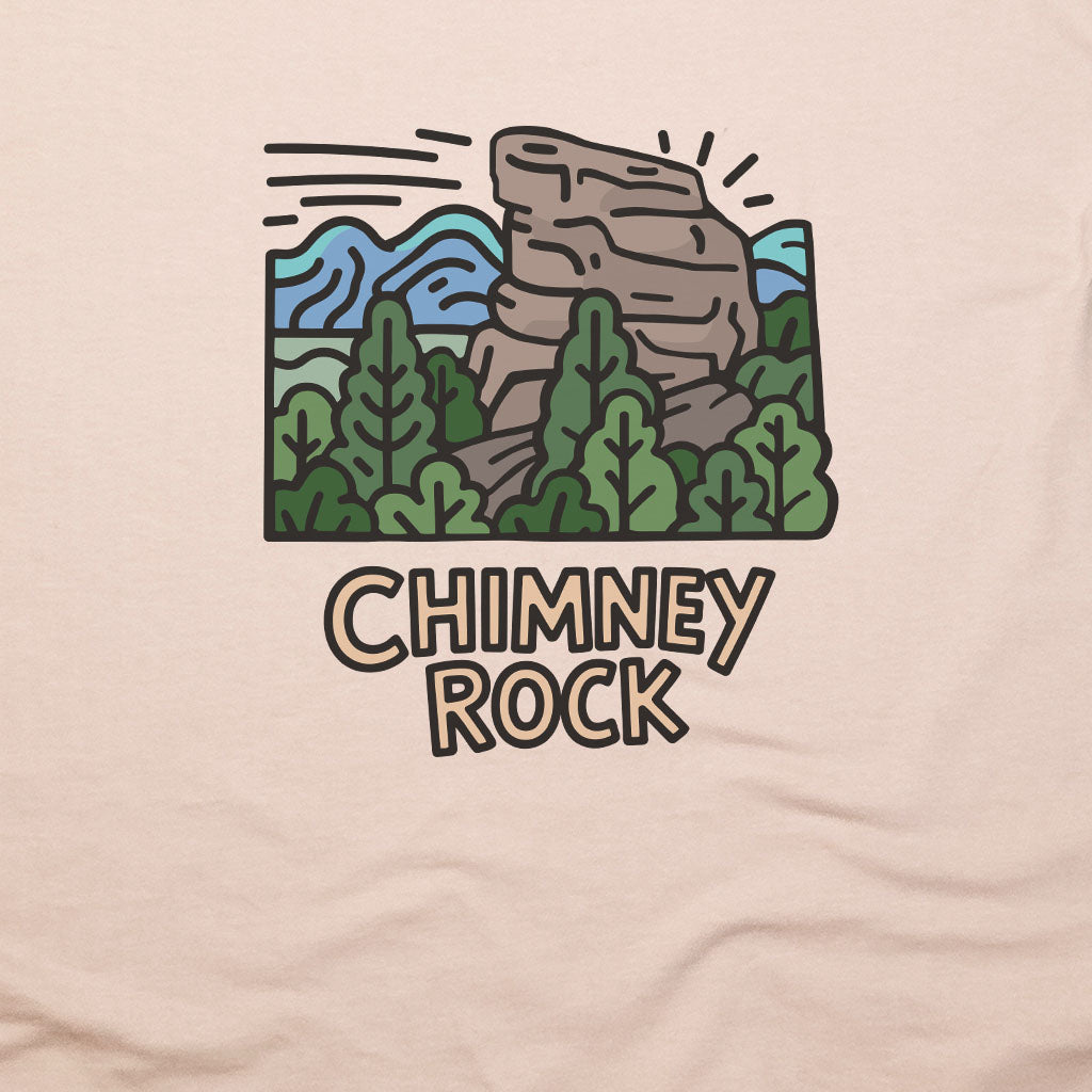 Chimney Rock T-Shirt Adventure and Outdoors Themed T-Shirt