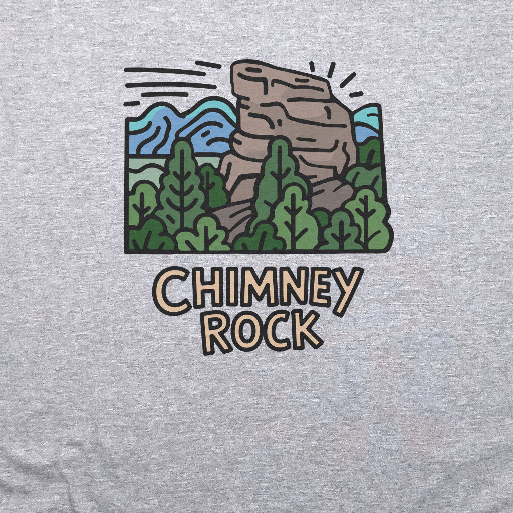 Chimney Rock T-Shirt Adventure and Outdoors Themed T-Shirt