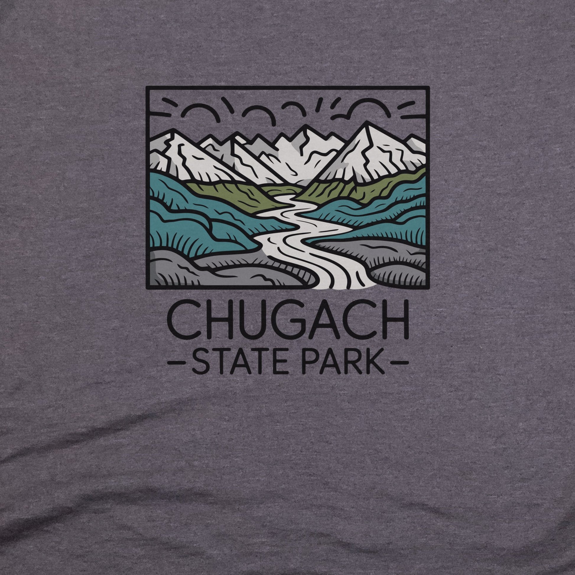 Chugach State Park T-Shirt Adventure and Outdoors Themed T-Shirt
