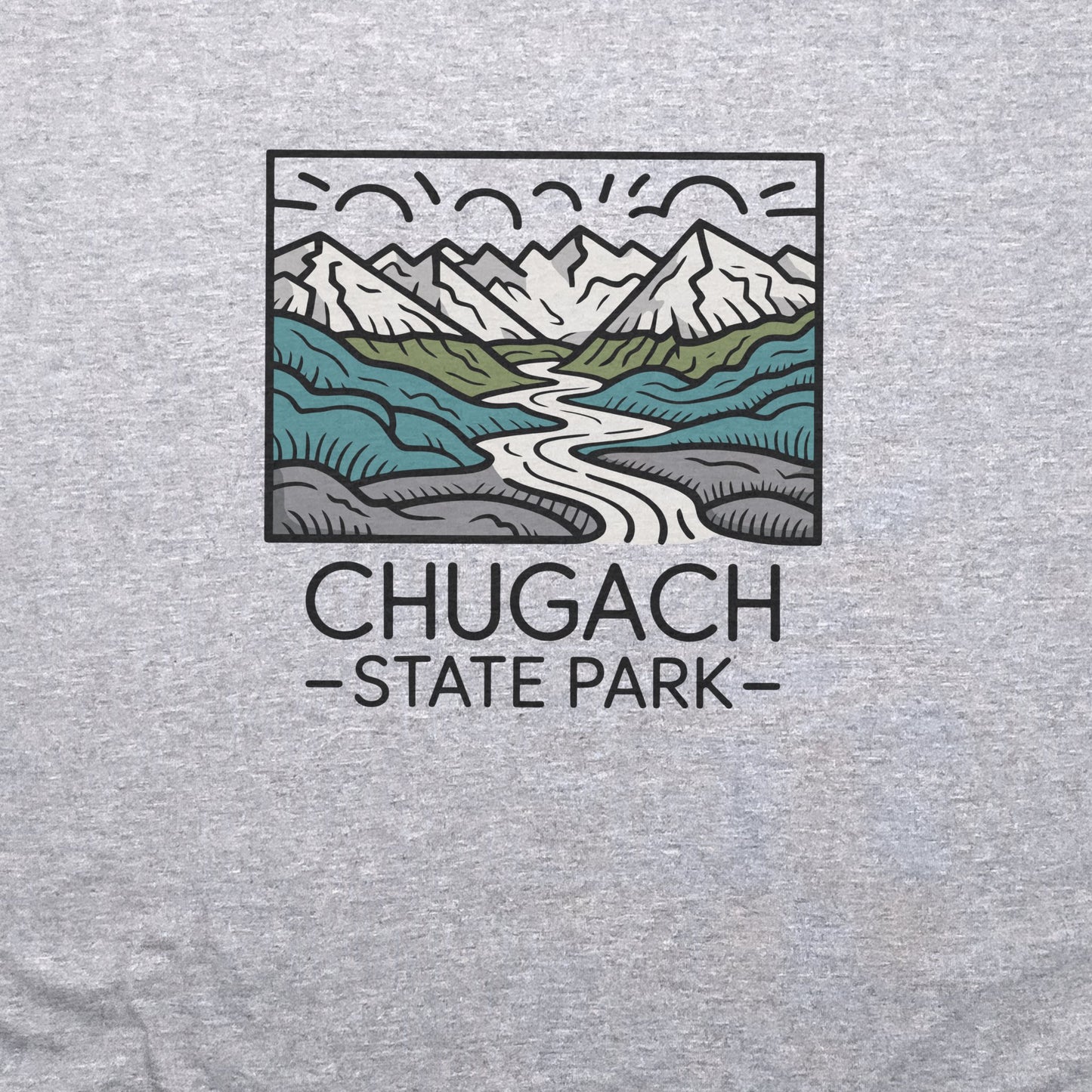 Chugach State Park T-Shirt Adventure and Outdoors Themed T-Shirt