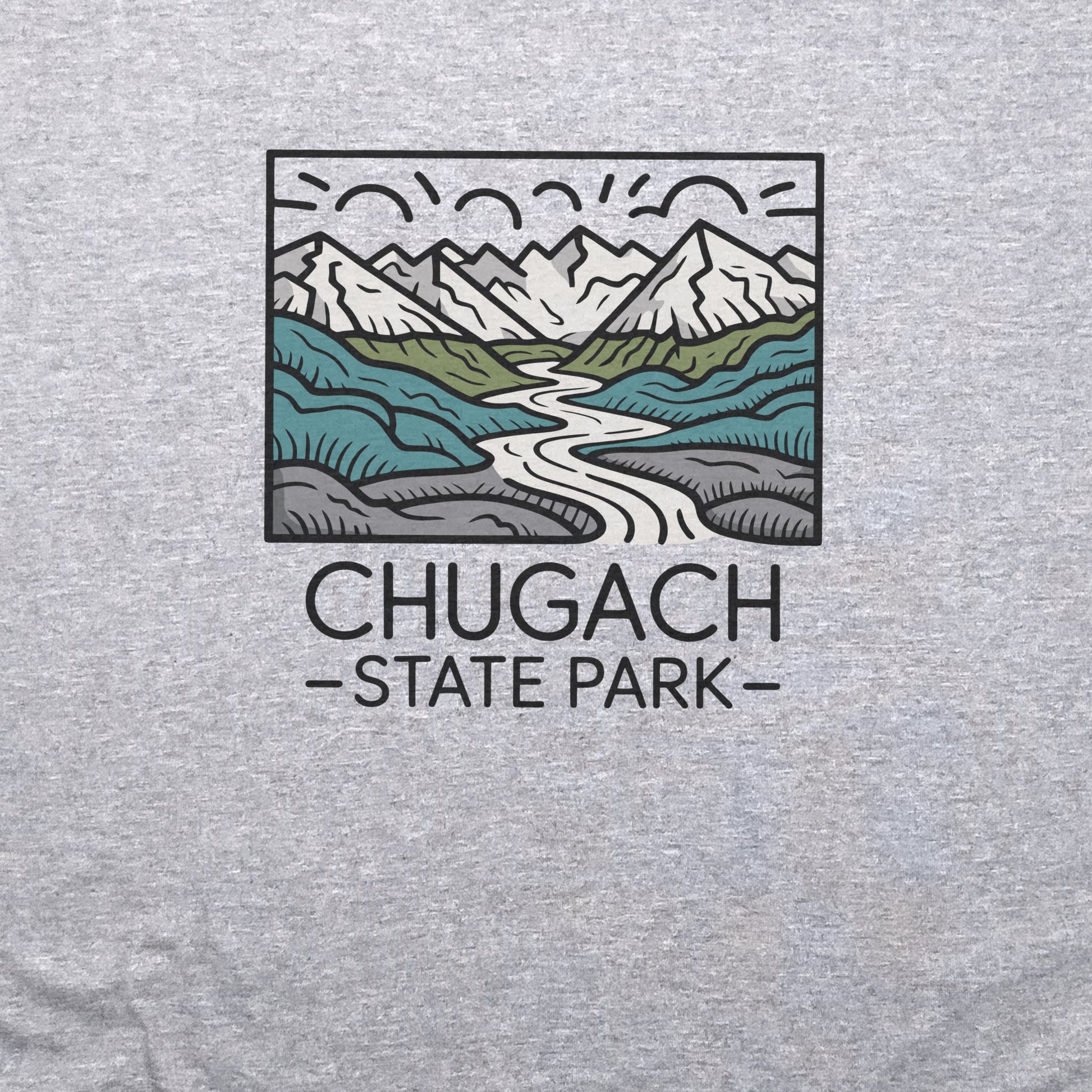 Chugach State Park T-Shirt Adventure and Outdoors Themed T-Shirt