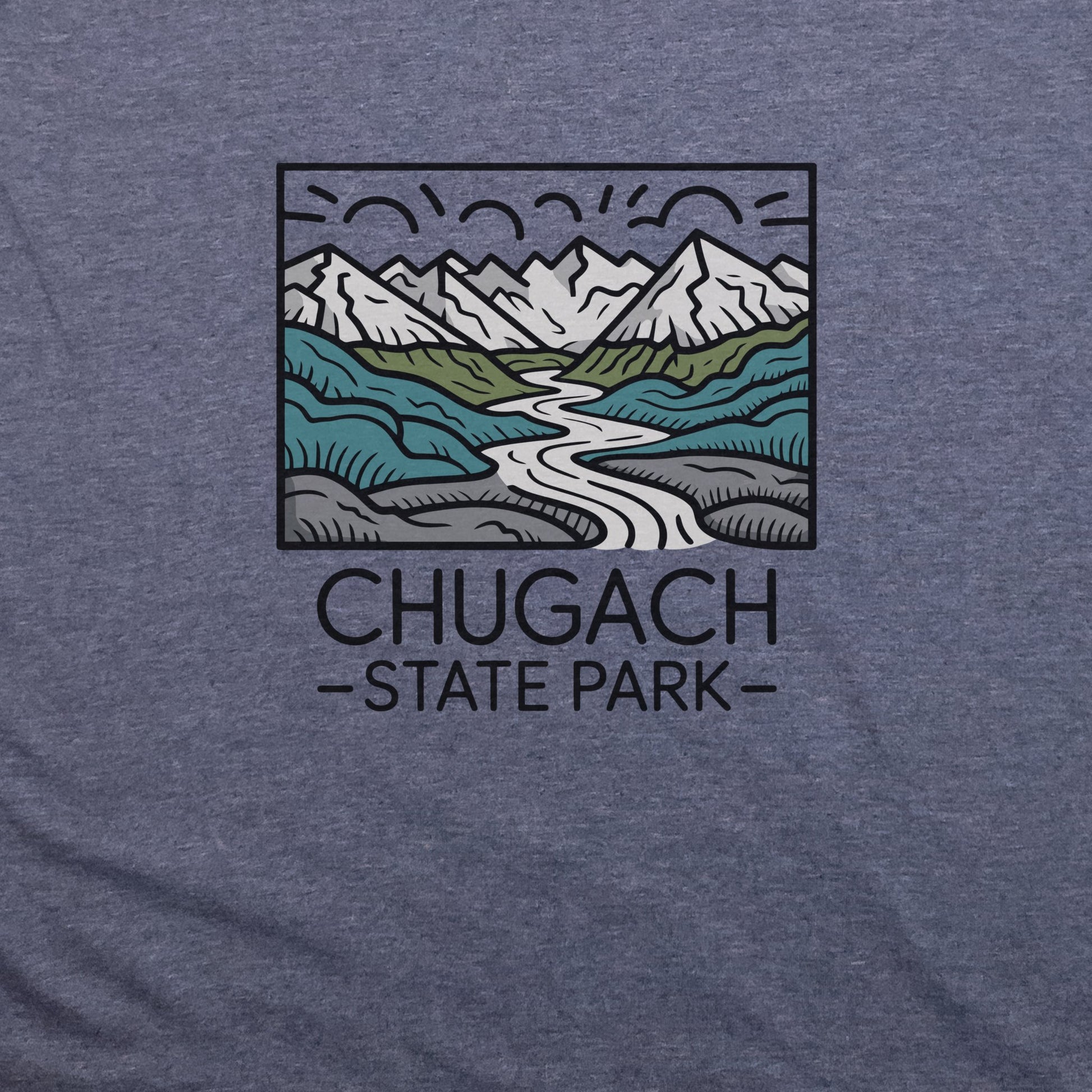 Chugach State Park T-Shirt Adventure and Outdoors Themed T-Shirt