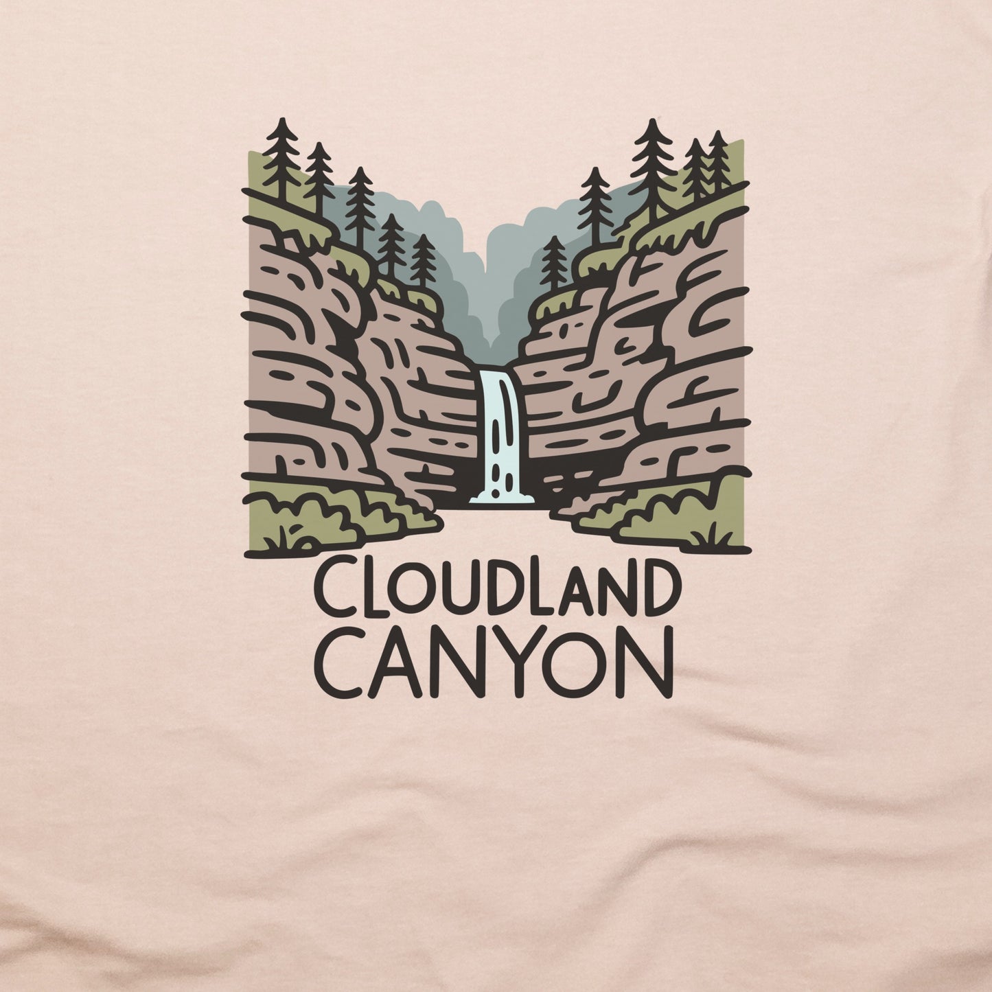 Cloudland Canyon State Park T-Shirt Adventure and Outdoors Themed T-Shirt