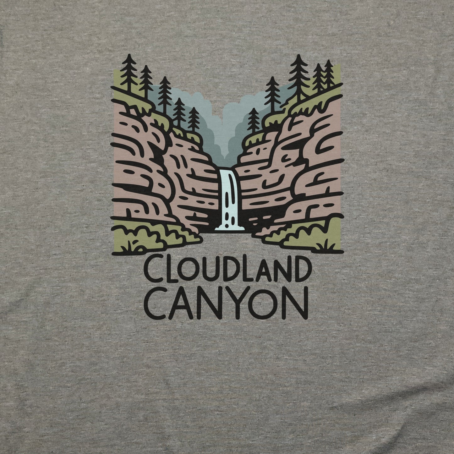 Cloudland Canyon State Park T-Shirt Adventure and Outdoors Themed T-Shirt