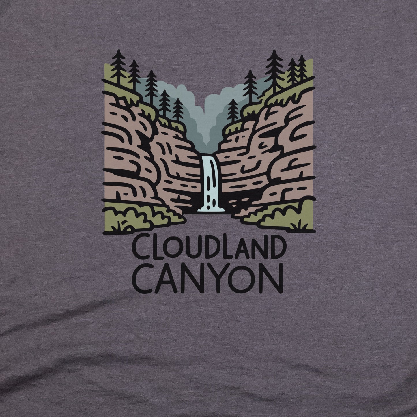 Cloudland Canyon State Park T-Shirt Adventure and Outdoors Themed T-Shirt