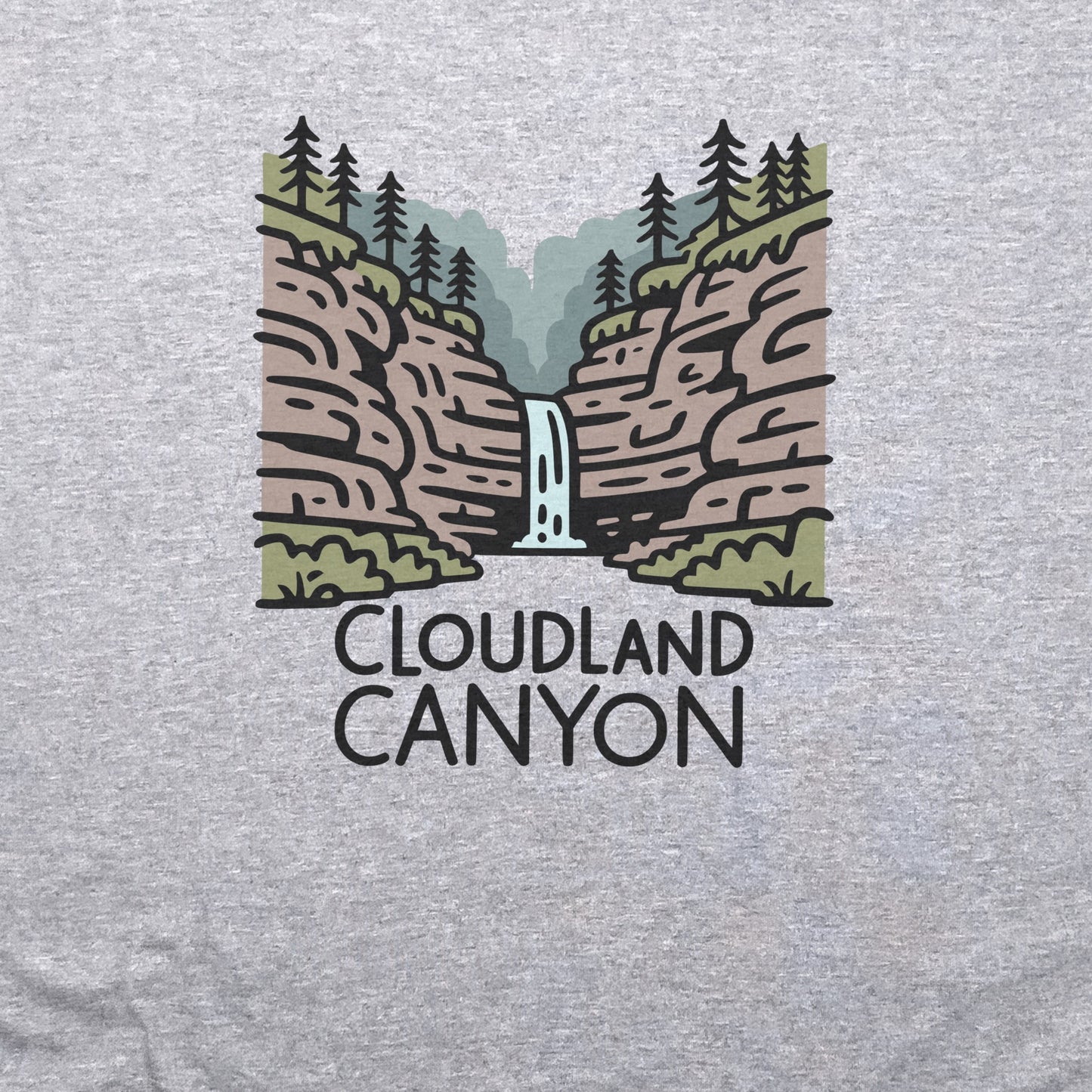 Cloudland Canyon State Park T-Shirt Adventure and Outdoors Themed T-Shirt
