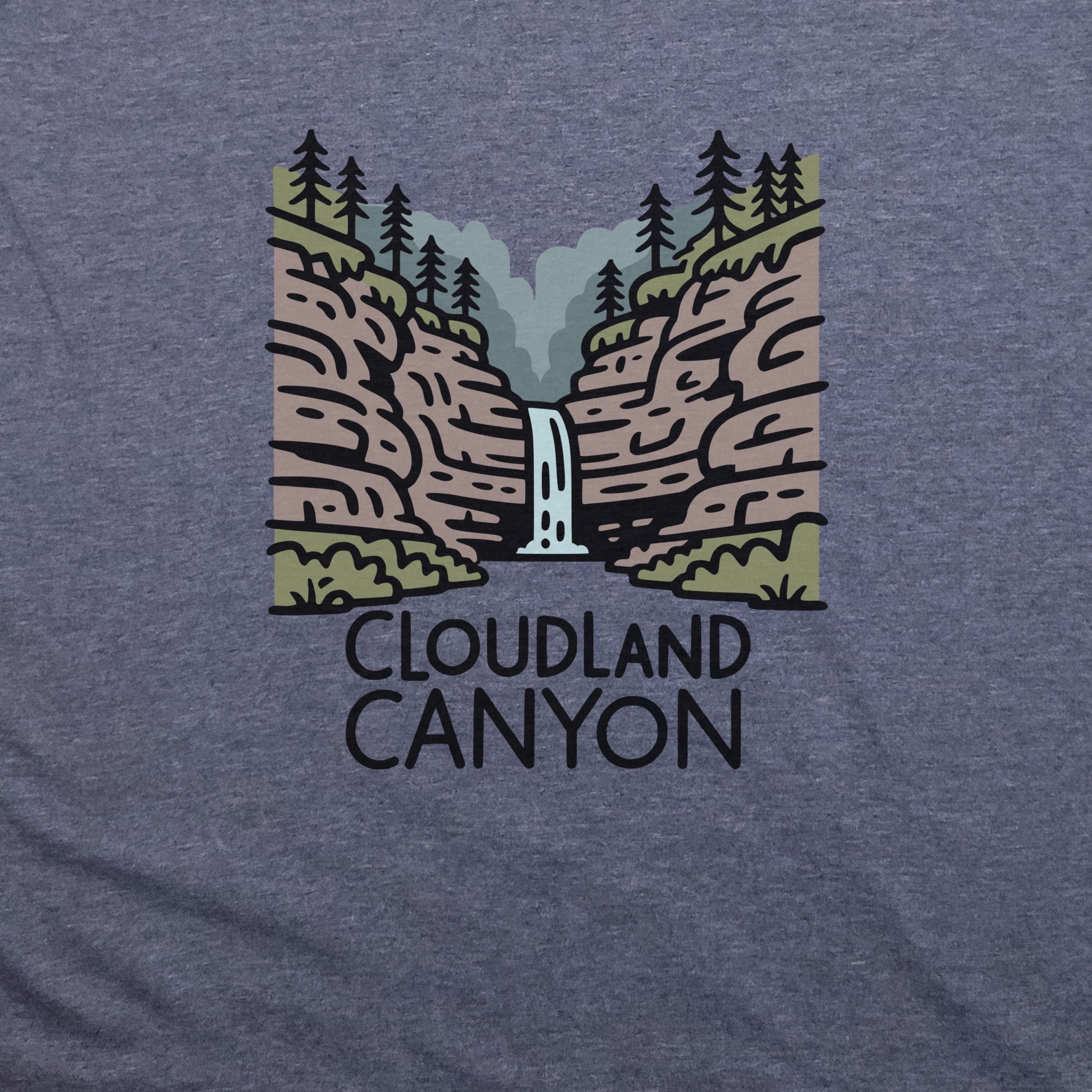 Cloudland Canyon State Park T-Shirt Adventure and Outdoors Themed T-Shirt