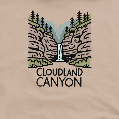 Cloudland Canyon State Park Crewneck Sweatshirt Adventure and Outdoors Themed Sweatshirt