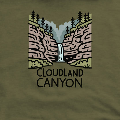 Cloudland Canyon State Park Crewneck Sweatshirt Adventure and Outdoors Themed Sweatshirt