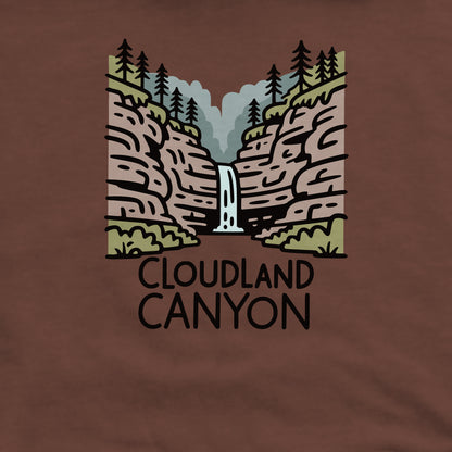 Cloudland Canyon State Park Crewneck Sweatshirt Adventure and Outdoors Themed Sweatshirt