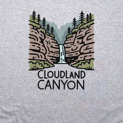 Cloudland Canyon State Park Crewneck Sweatshirt Adventure and Outdoors Themed Sweatshirt