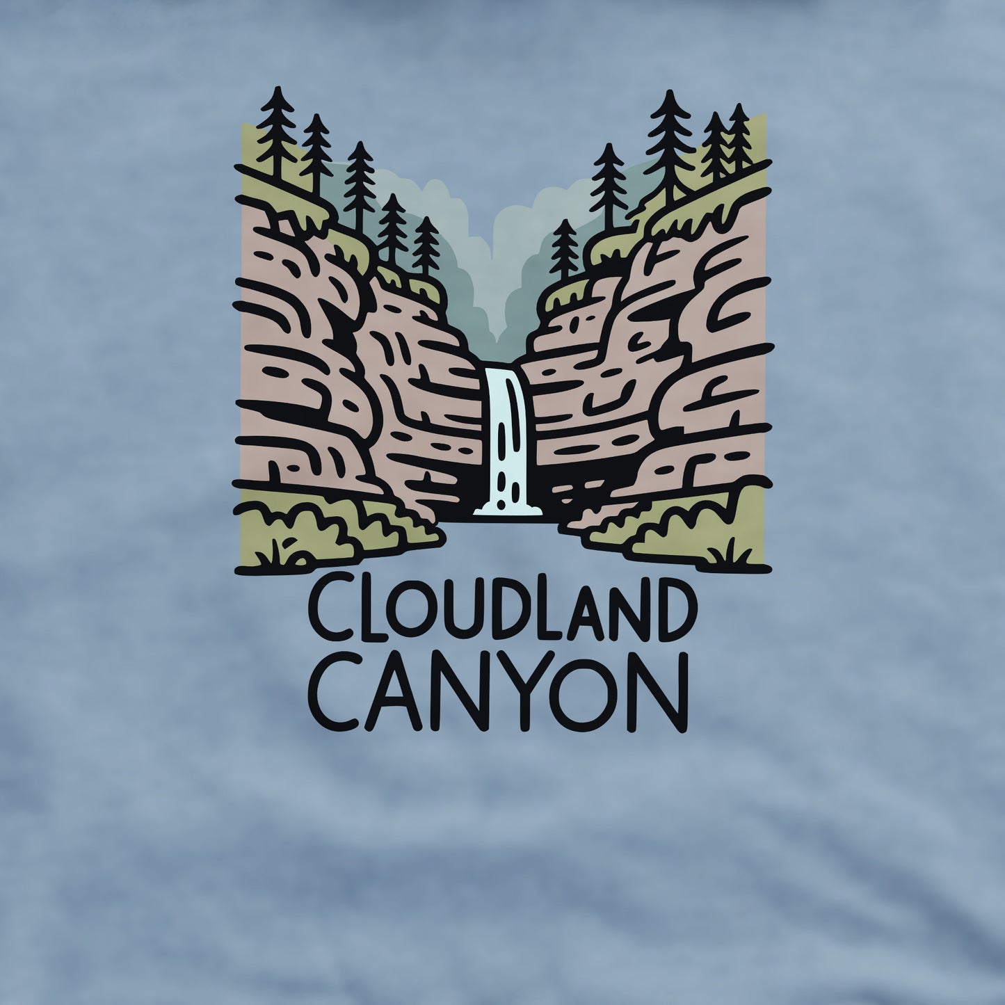 Cloudland Canyon State Park Crewneck Sweatshirt Adventure and Outdoors Themed Sweatshirt