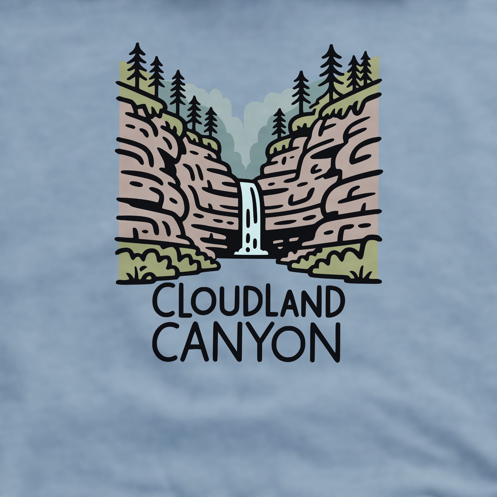 Cloudland Canyon State Park Crewneck Sweatshirt Adventure and Outdoors Themed Sweatshirt