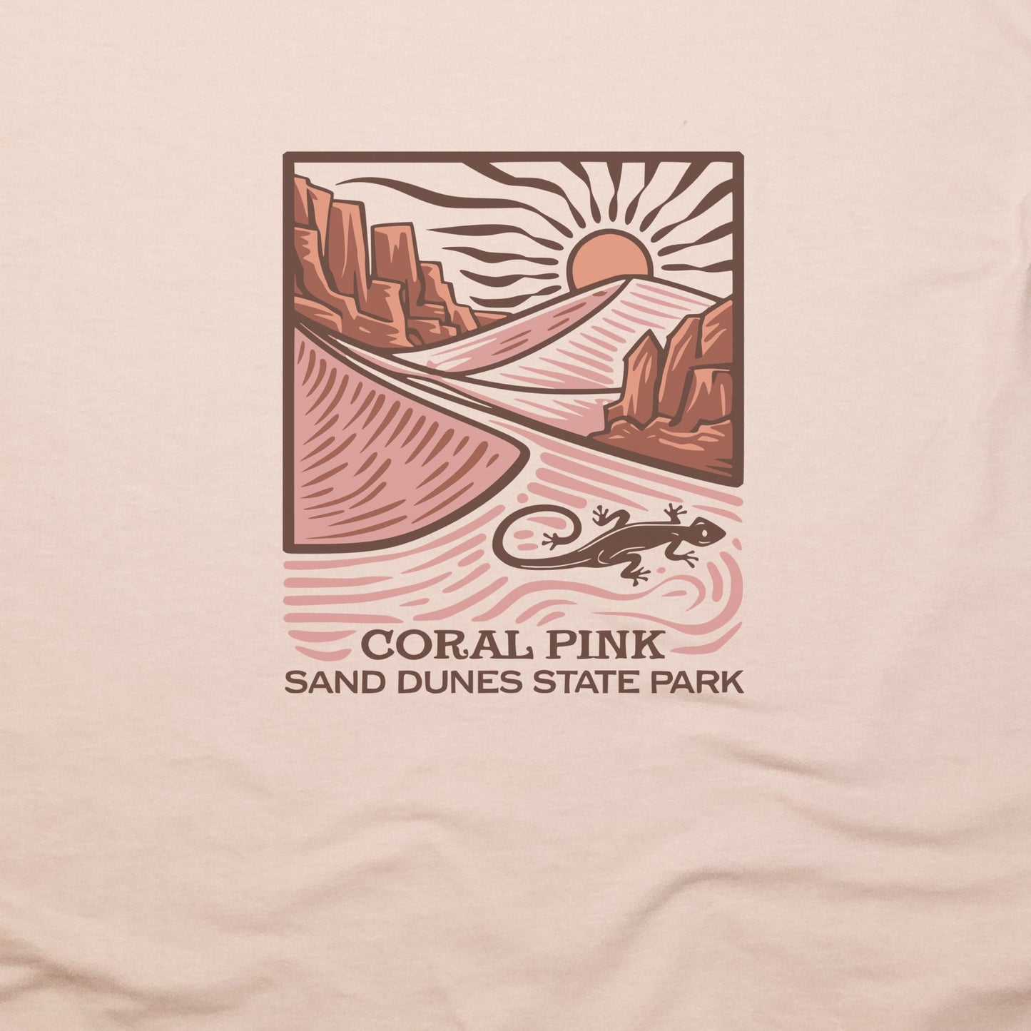Coral Pink Sand Dunes State Park T-Shirt Adventure and Outdoors Themed T-Shirt