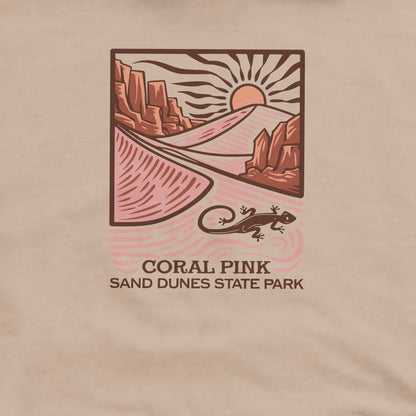 Coral Pink Sand Dunes State Park Crewneck Sweatshirt Adventure and Outdoors Themed Sweatshirt