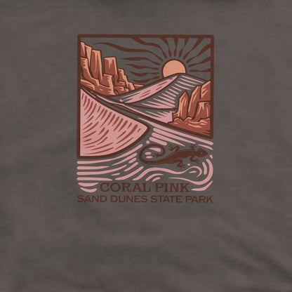 Coral Pink Sand Dunes State Park Crewneck Sweatshirt Adventure and Outdoors Themed Sweatshirt