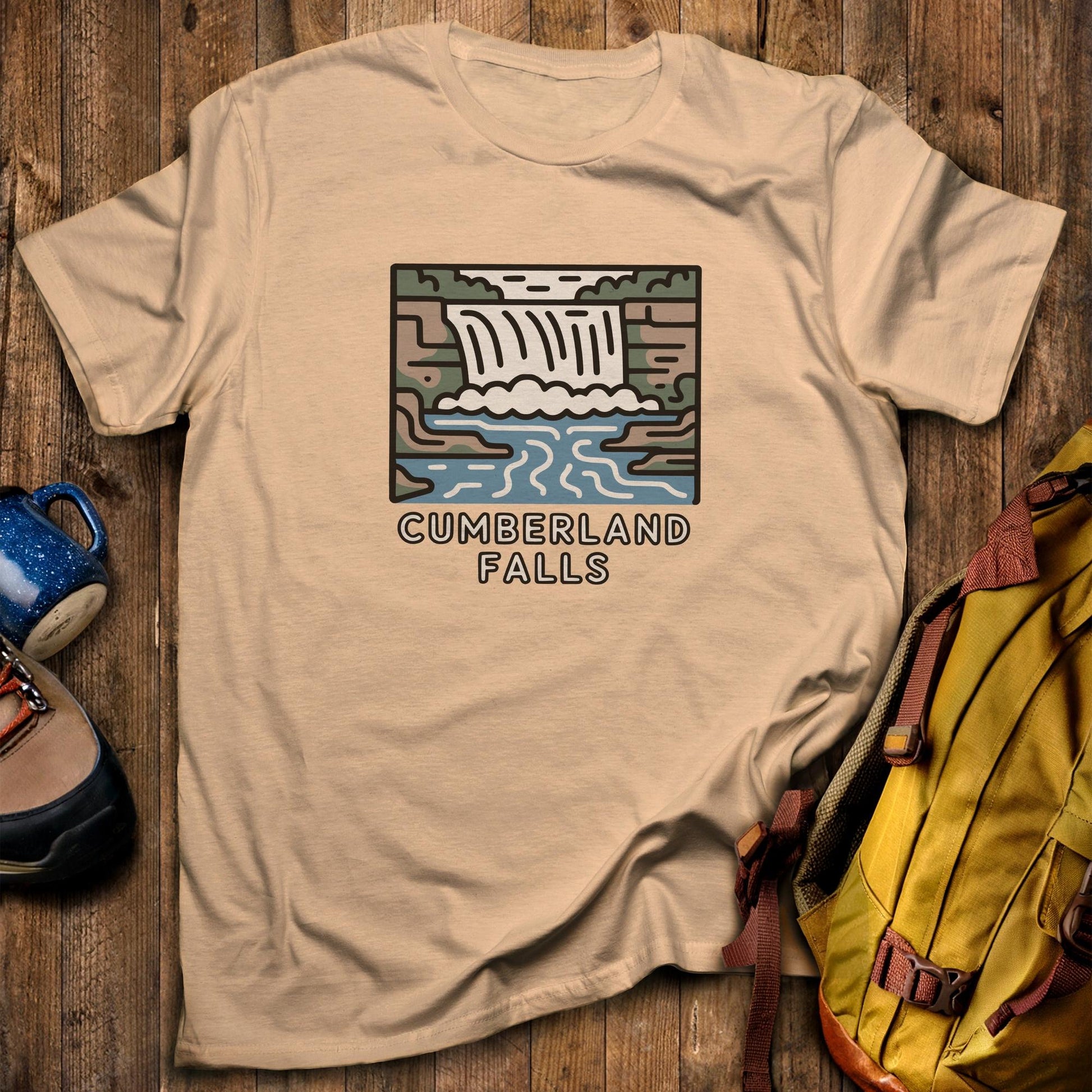 Cumberland Falls State Park T-Shirt Sand Adventure and Outdoors Themed T-Shirt
