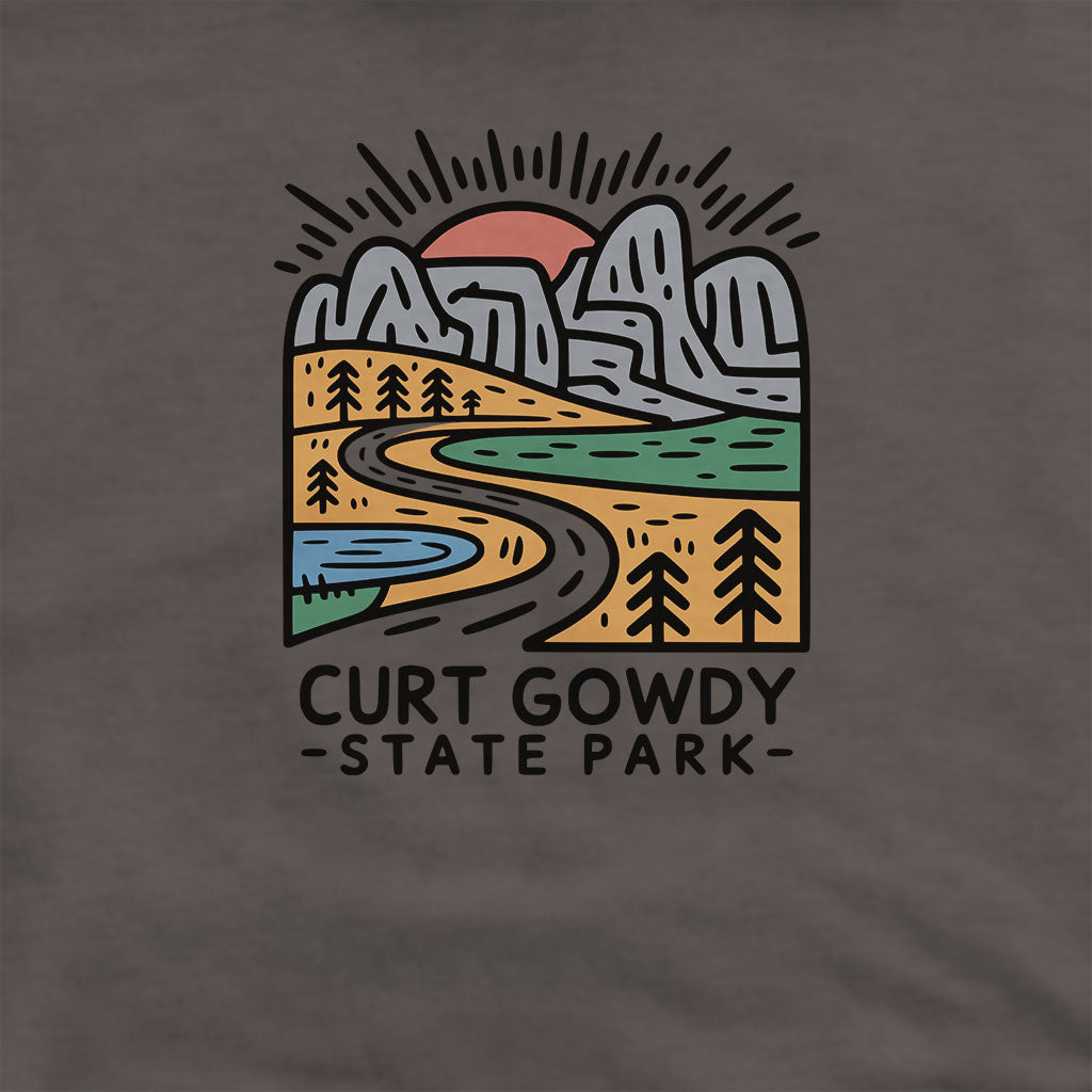 Curt Gowdy State Park Hoodie Adventure and Outdoors Themed Hoodie