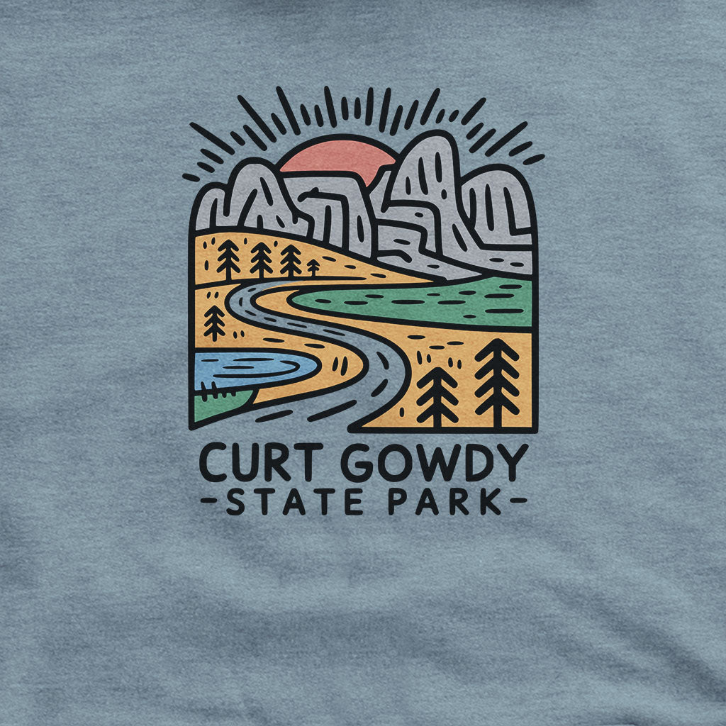 Curt Gowdy State Park Hoodie Adventure and Outdoors Themed Hoodie