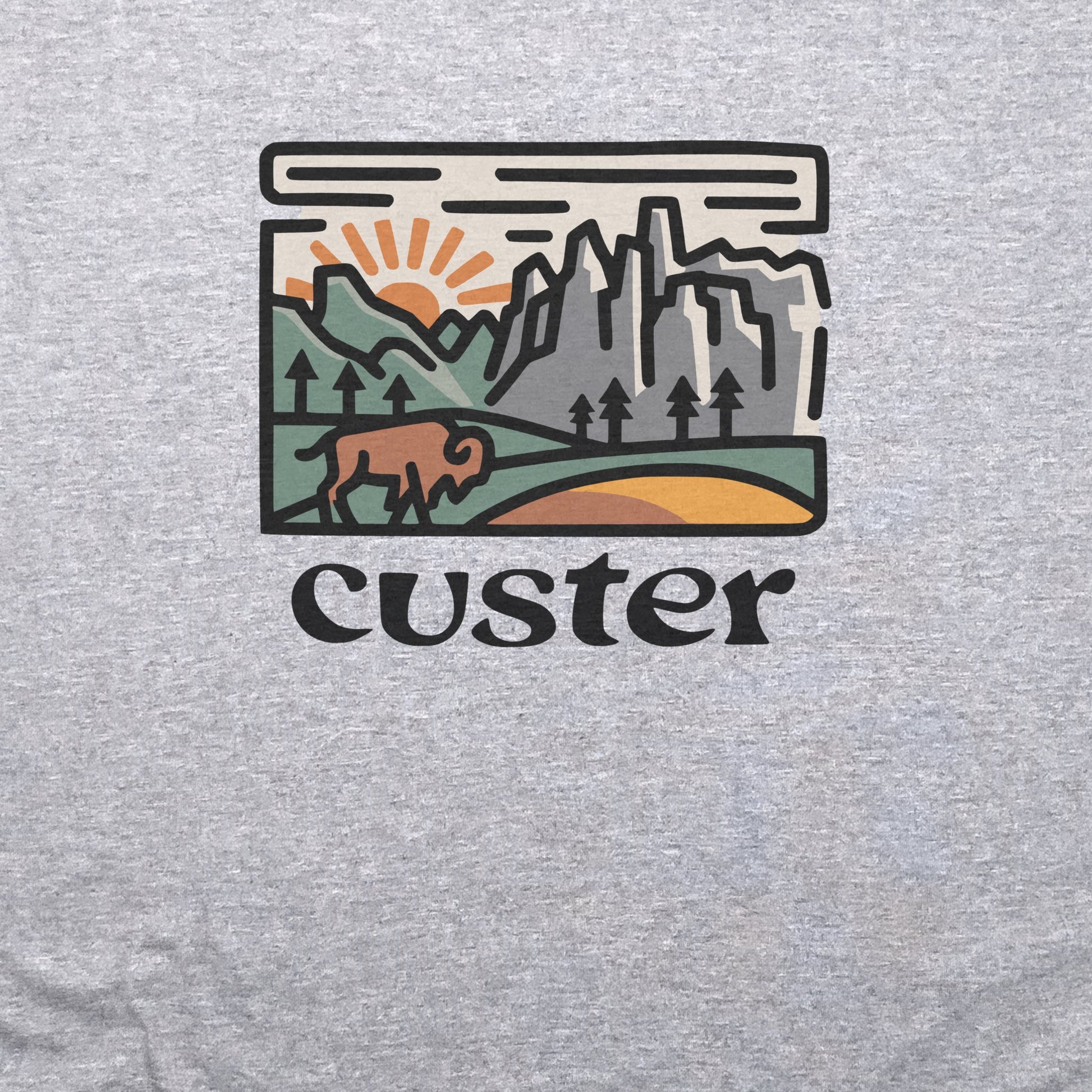 Custer State Park T-Shirt Adventure and Outdoors Themed T-Shirt