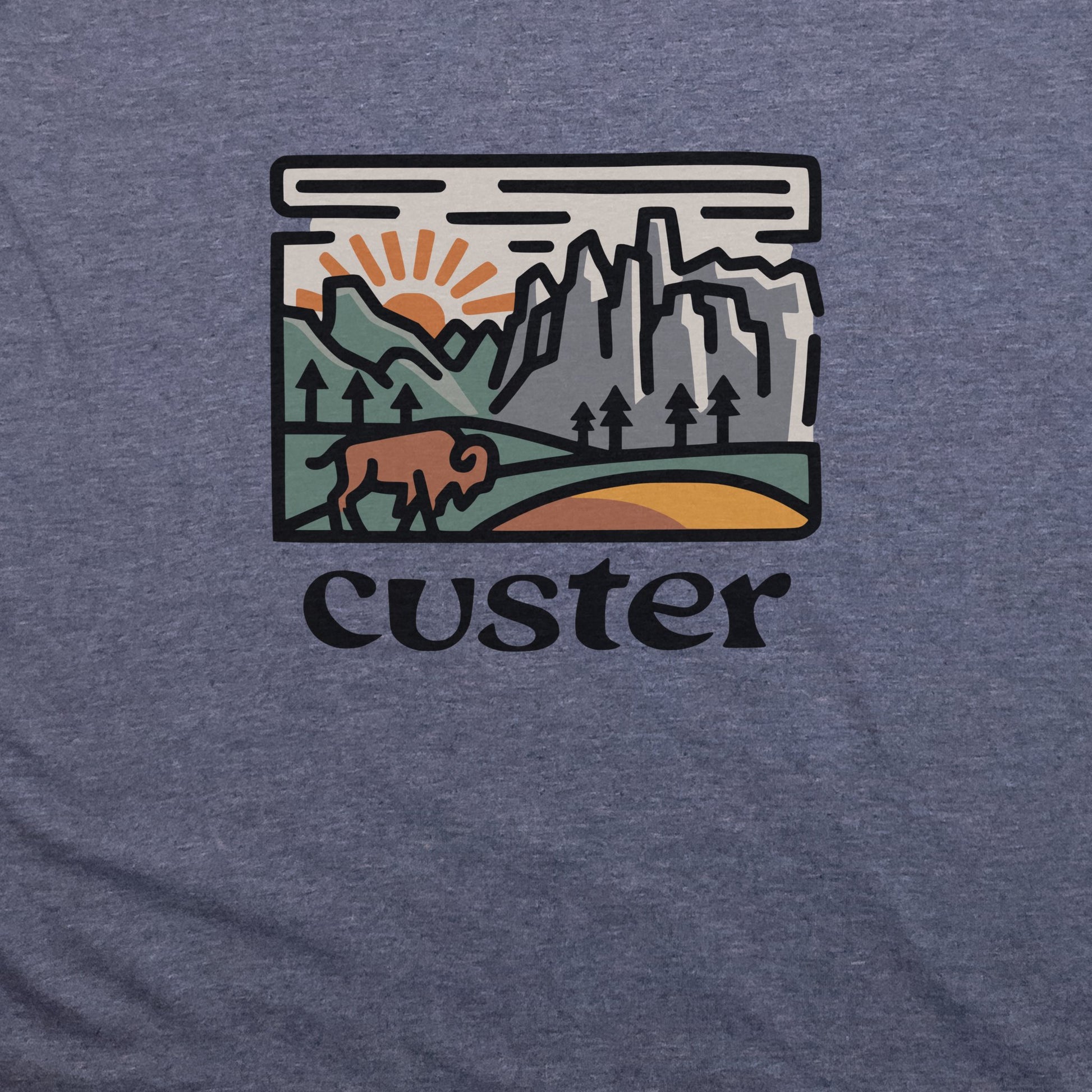 Custer State Park T-Shirt Adventure and Outdoors Themed T-Shirt