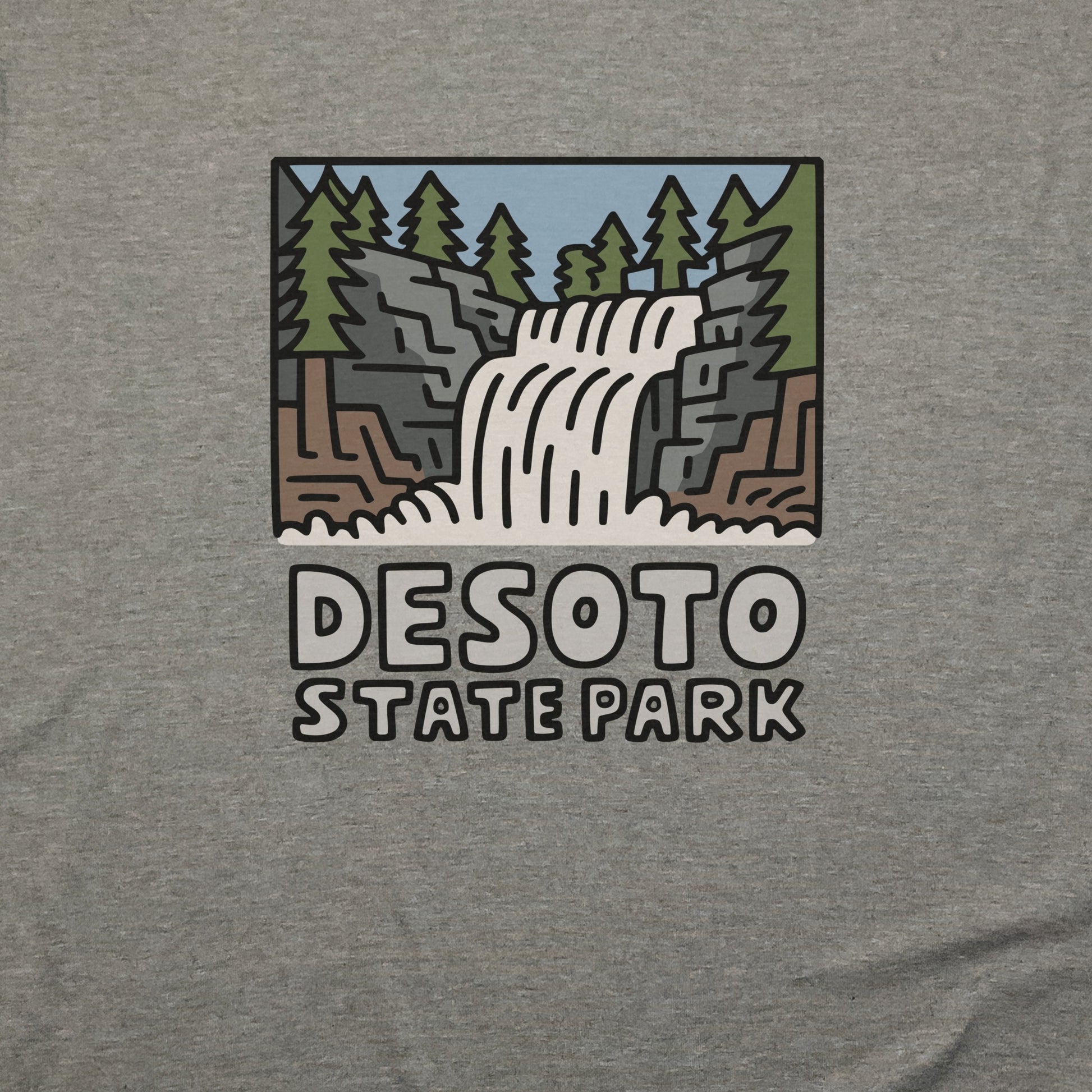 Desoto State Park T-Shirt Adventure and Outdoors Themed T-Shirt