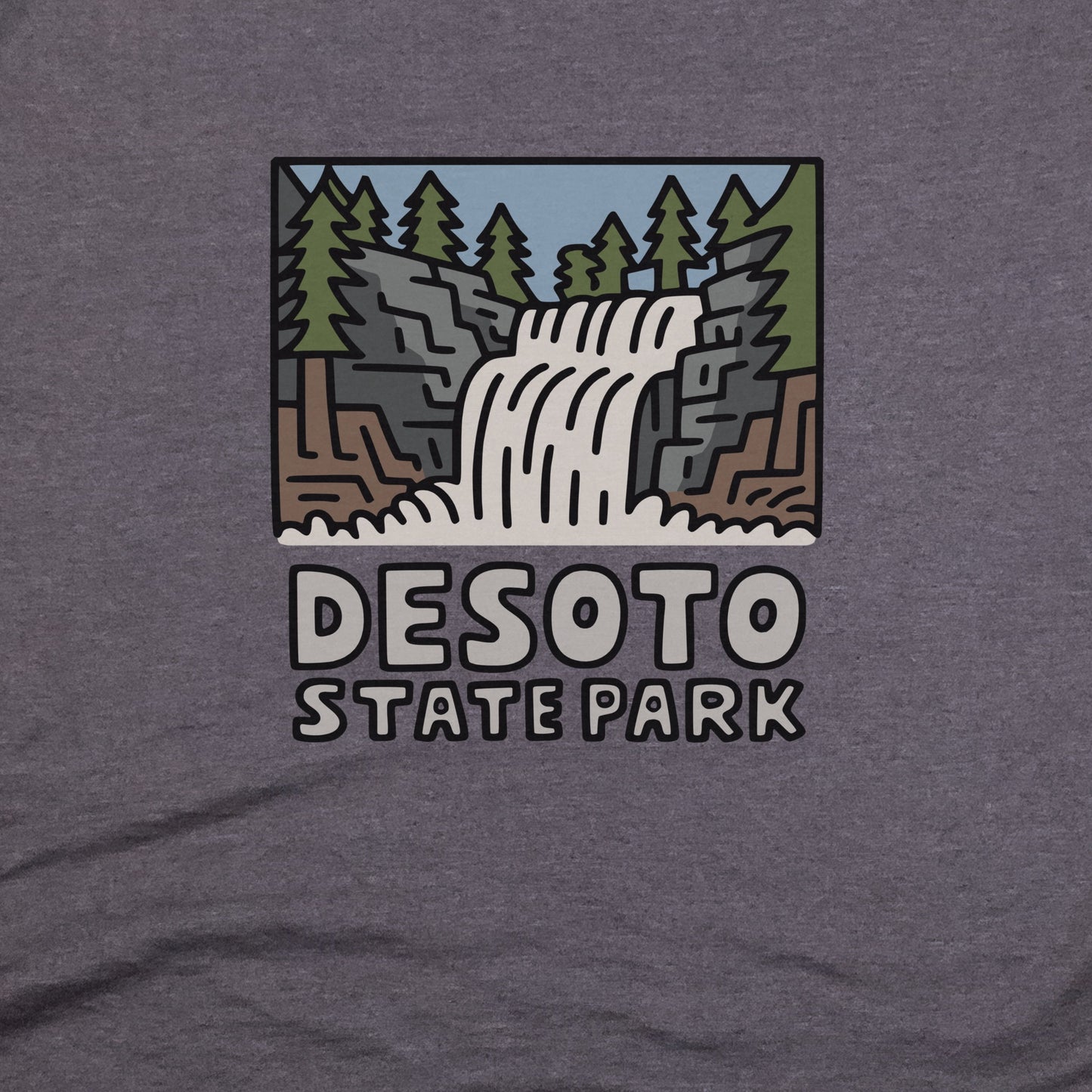 Desoto State Park T-Shirt Adventure and Outdoors Themed T-Shirt
