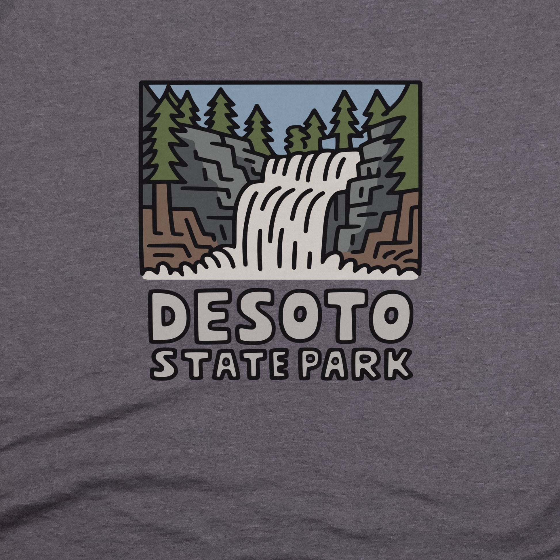 Desoto State Park T-Shirt Adventure and Outdoors Themed T-Shirt