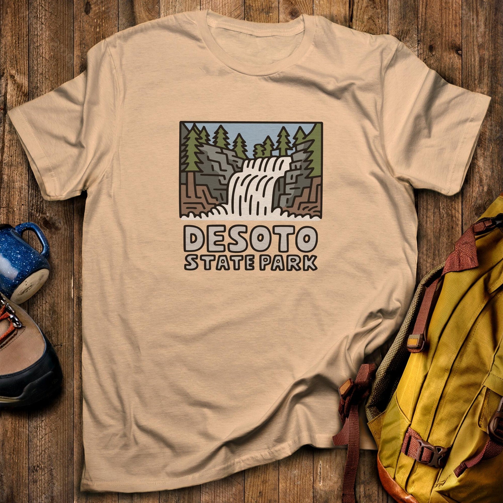 Desoto State Park T-Shirt Sand Adventure and Outdoors Themed T-Shirt