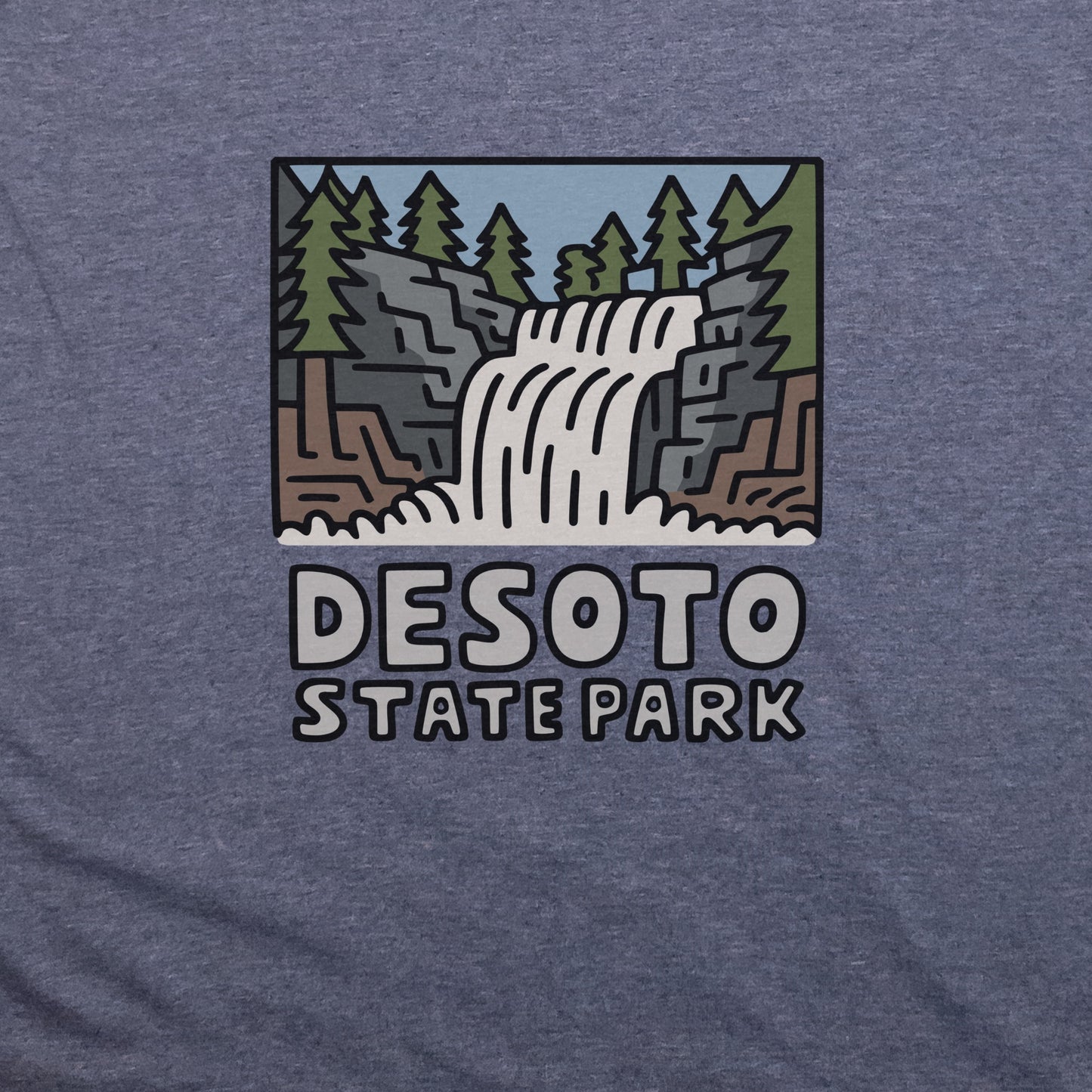 Desoto State Park T-Shirt Adventure and Outdoors Themed T-Shirt
