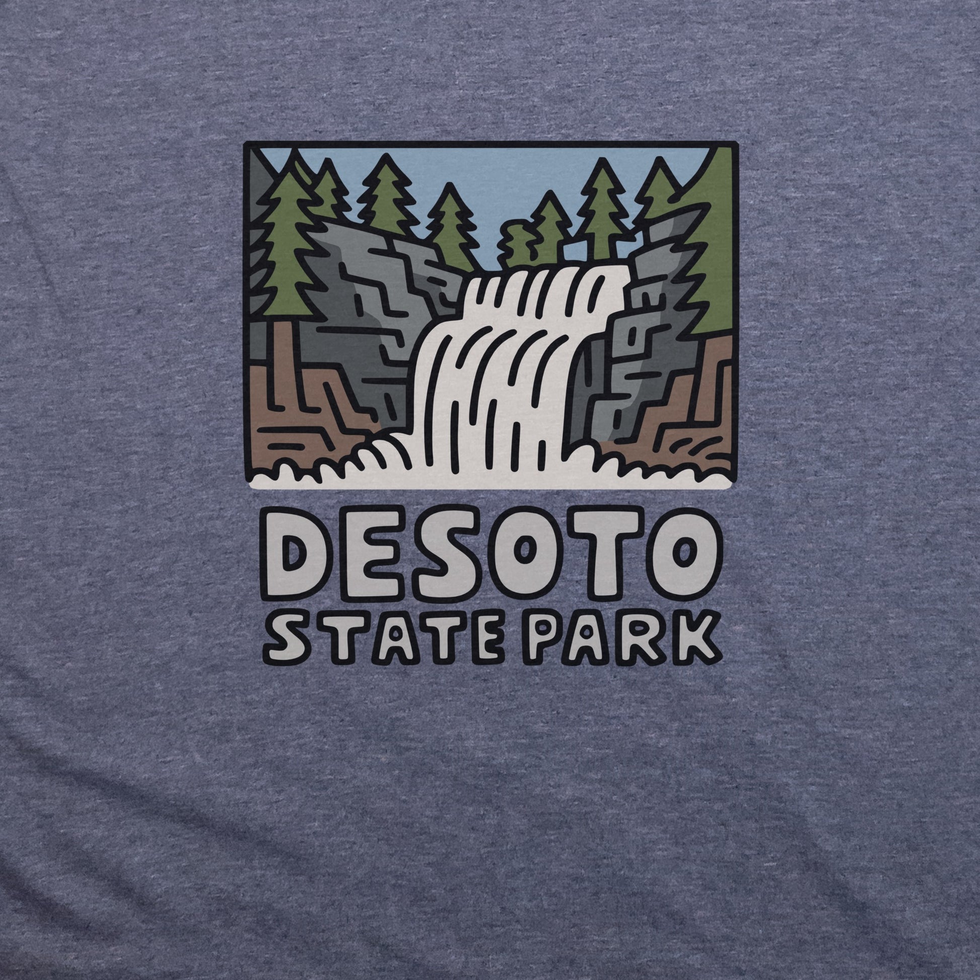 Desoto State Park T-Shirt Adventure and Outdoors Themed T-Shirt
