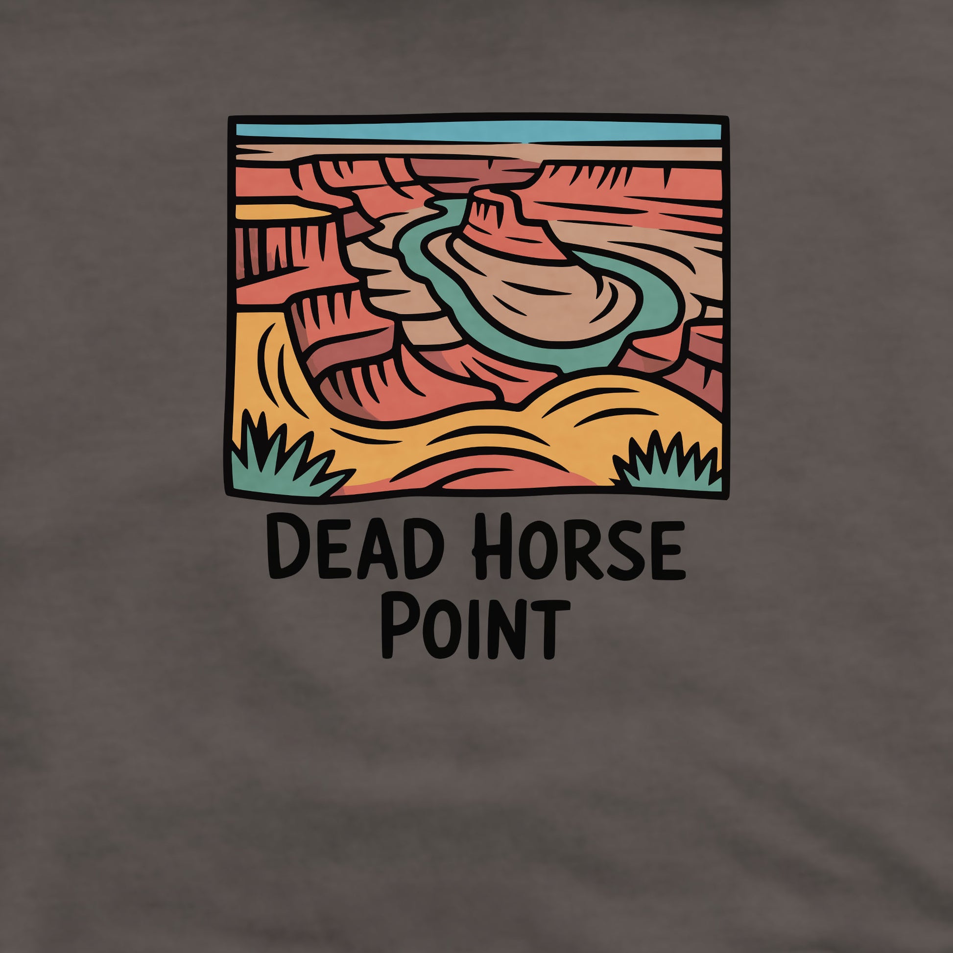 Dead Horse Point State Park Crewneck Sweatshirt Adventure and Outdoors Themed Sweatshirt