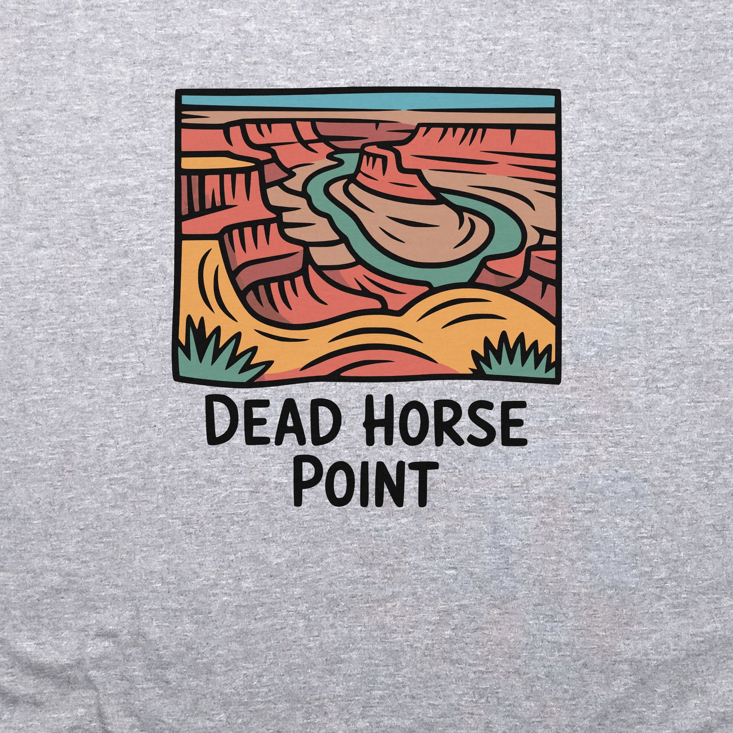 Dead Horse Point State Park Crewneck Sweatshirt Adventure and Outdoors Themed Sweatshirt
