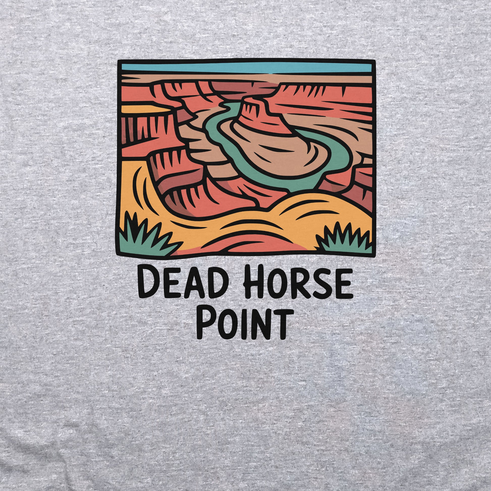 Dead Horse Point State Park Crewneck Sweatshirt Adventure and Outdoors Themed Sweatshirt