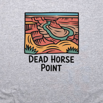 Dead Horse Point State Park Crewneck Sweatshirt Adventure and Outdoors Themed Sweatshirt