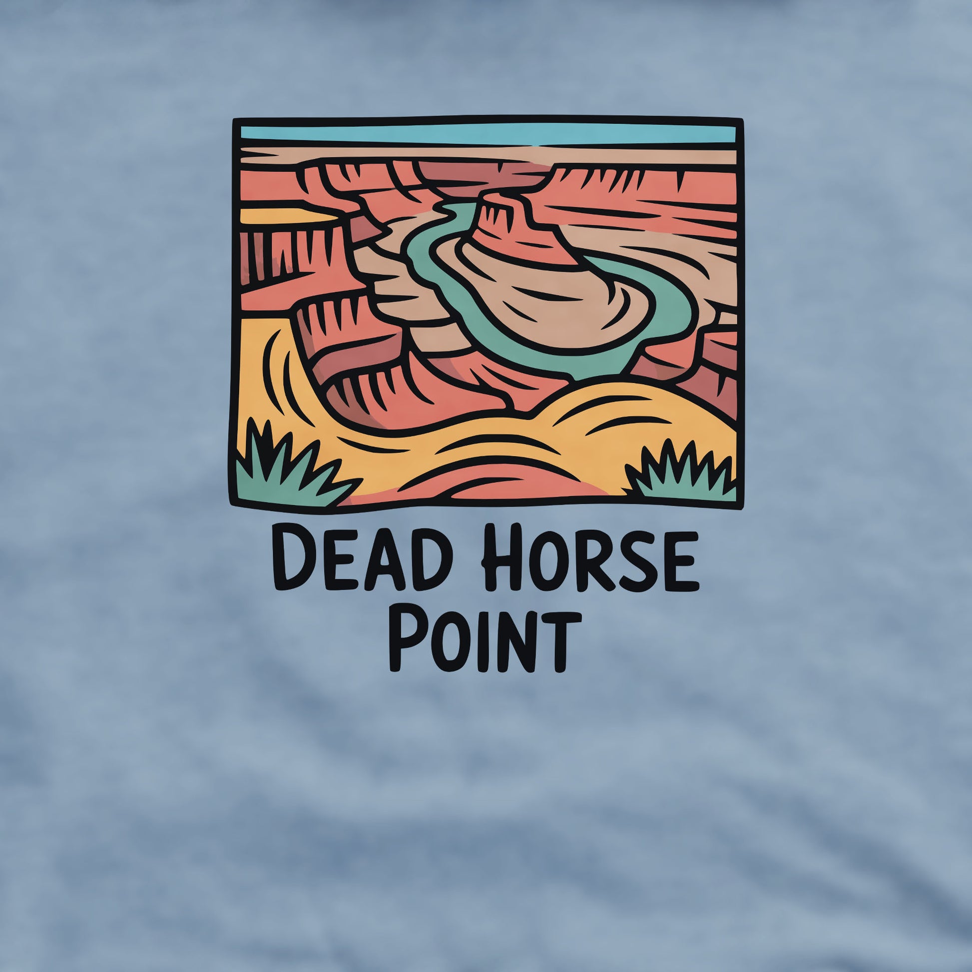 Dead Horse Point State Park Crewneck Sweatshirt Adventure and Outdoors Themed Sweatshirt