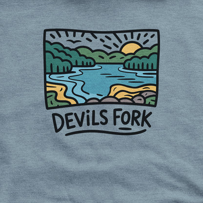 Devil’s Fork State Park Hoodie Adventure and Outdoors Themed Hoodie
