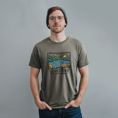 Devil’s Fork State Park T-Shirt Adventure and Outdoors Themed T-Shirt