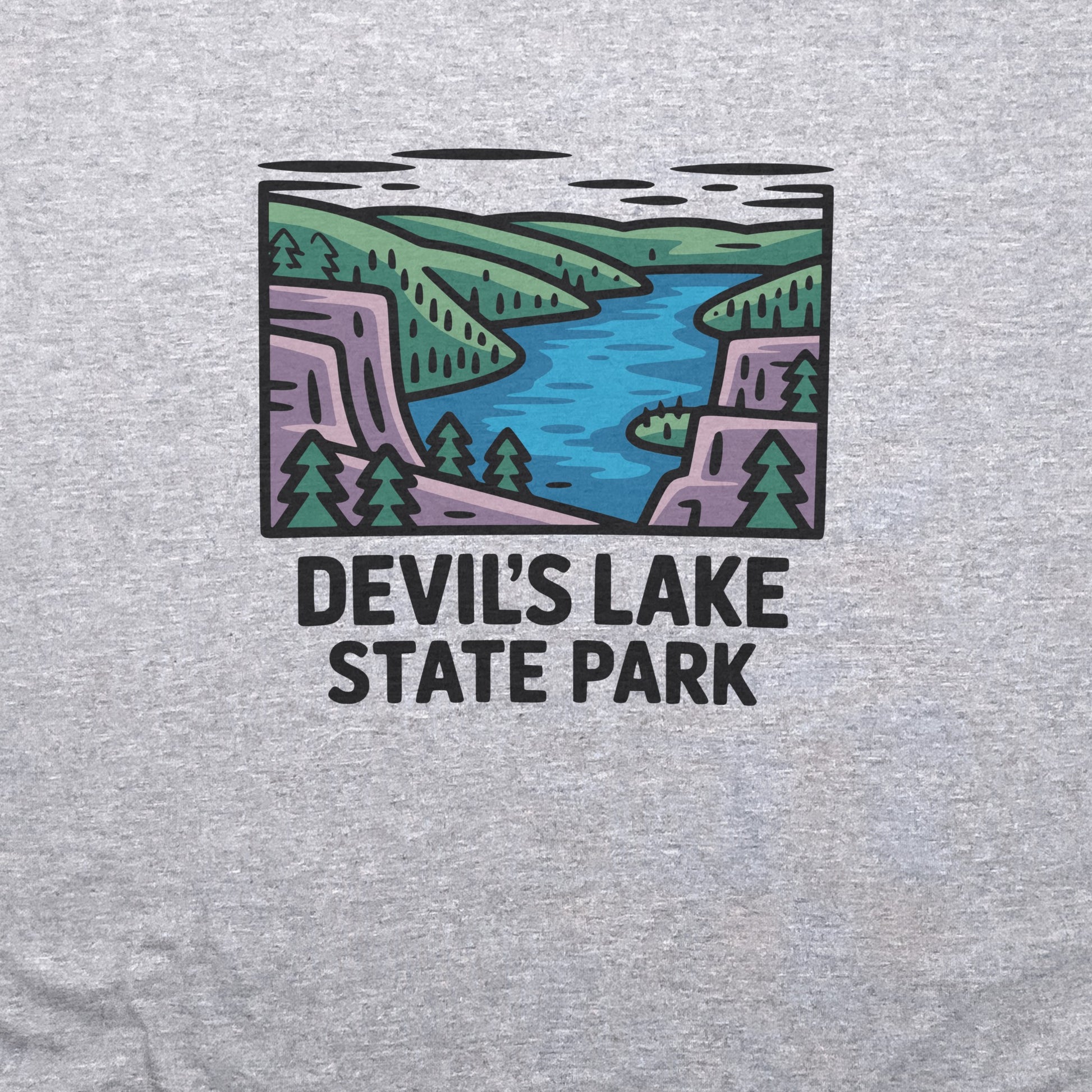 Devil's Lake State Park T-Shirt Adventure and Outdoors Themed T-Shirt