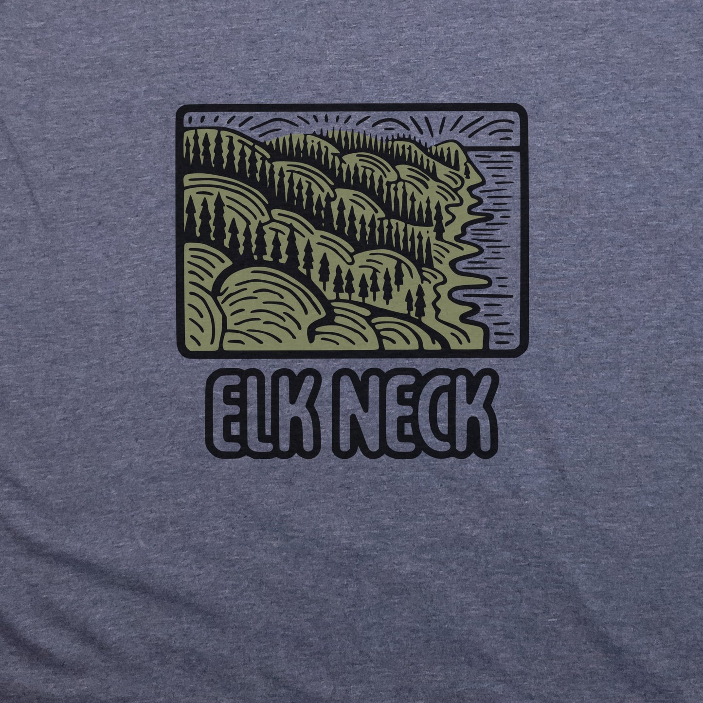 Elk Neck State Forest T-Shirt Adventure and Outdoors Themed T-Shirt