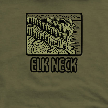 Elk Neck State Forest Crewneck Sweatshirt Adventure and Outdoors Themed Sweatshirt