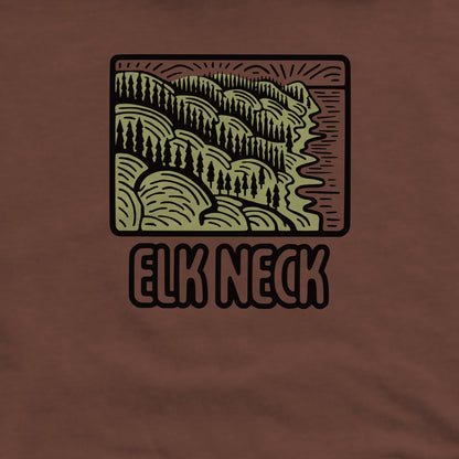 Elk Neck State Forest Crewneck Sweatshirt Adventure and Outdoors Themed Sweatshirt