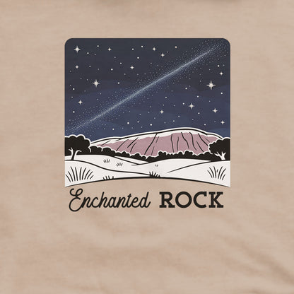 Enchanted Rock at Night Hoodie