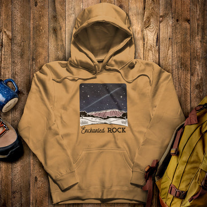 Enchanted Rock at Night Hoodie