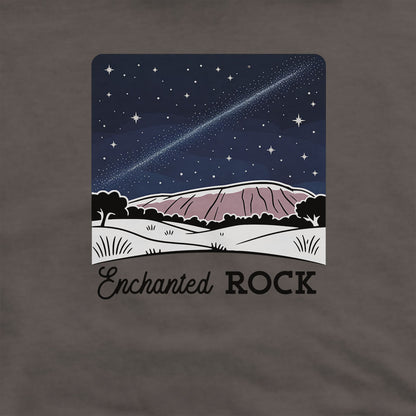 Enchanted Rock at Night Hoodie