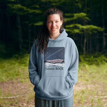 Enchanted Rock at Night Hoodie