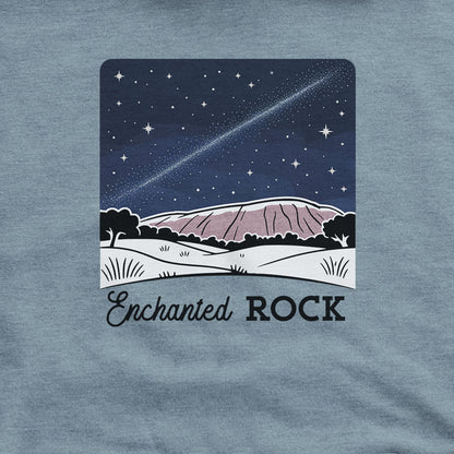 Enchanted Rock at Night Hoodie