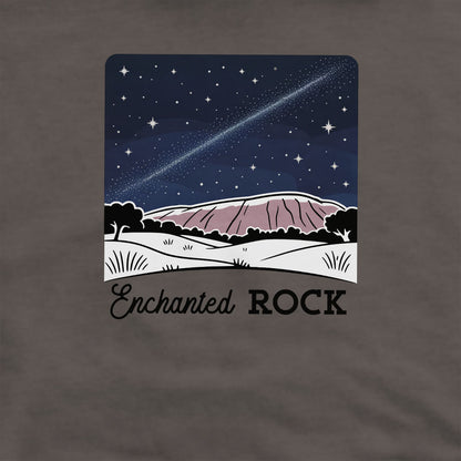 Enchanted Rock at Night Crewneck Sweatshirt