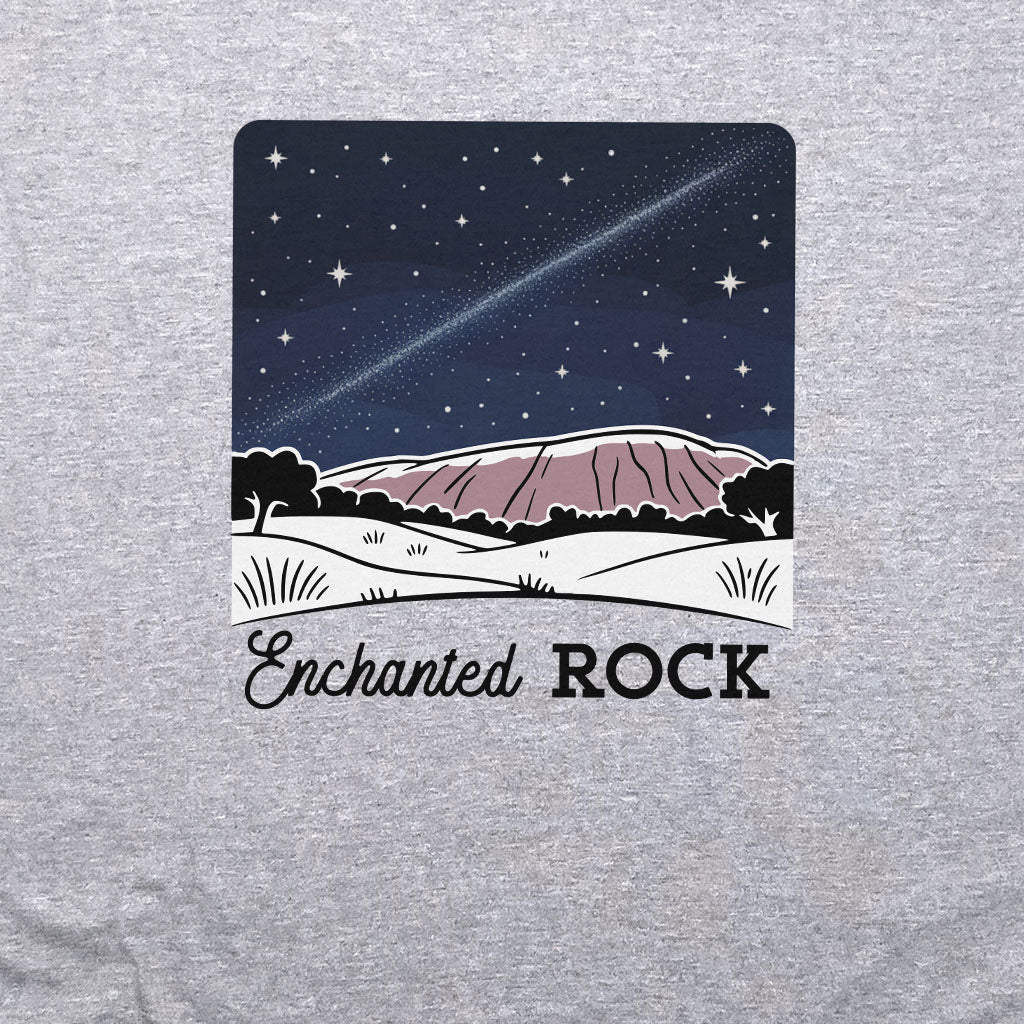 Enchanted Rock at Night Crewneck Sweatshirt