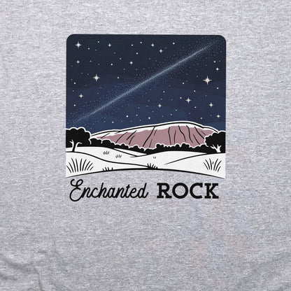 Enchanted Rock at Night Crewneck Sweatshirt
